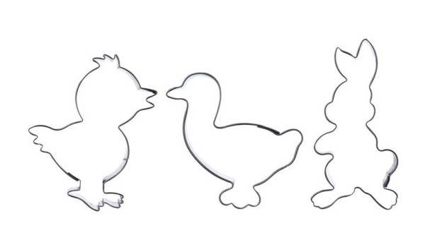 Cookie Cutter Set - Bunny, Duck and Chick